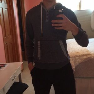 Retrofit Button up Hoodie